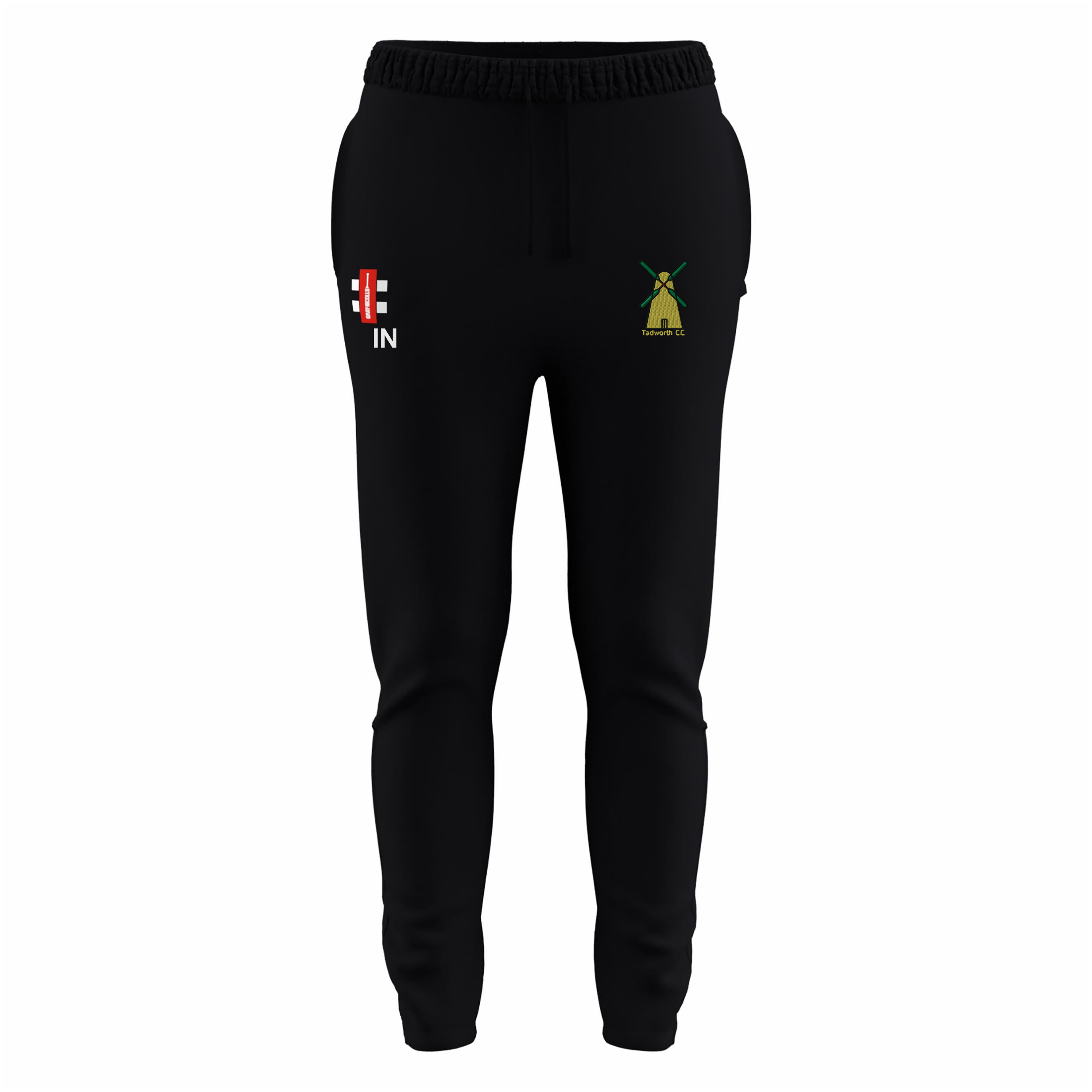 gray-nicolls-gts-pantaloni-training-donna-nero-tadworth-cricket-club image 1