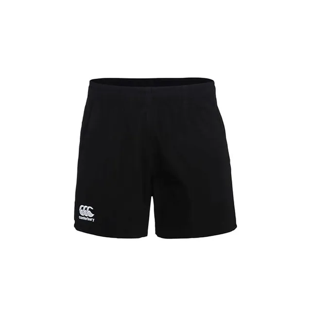 canterbury-rugged-drill-short-uomo-nero-100-cotone image 1