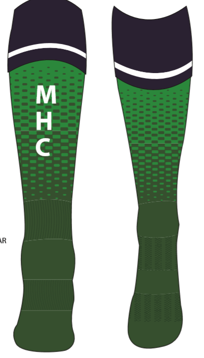 grays-calze-hockey-marlborough-hc-junior-verde-blu-navy image 1