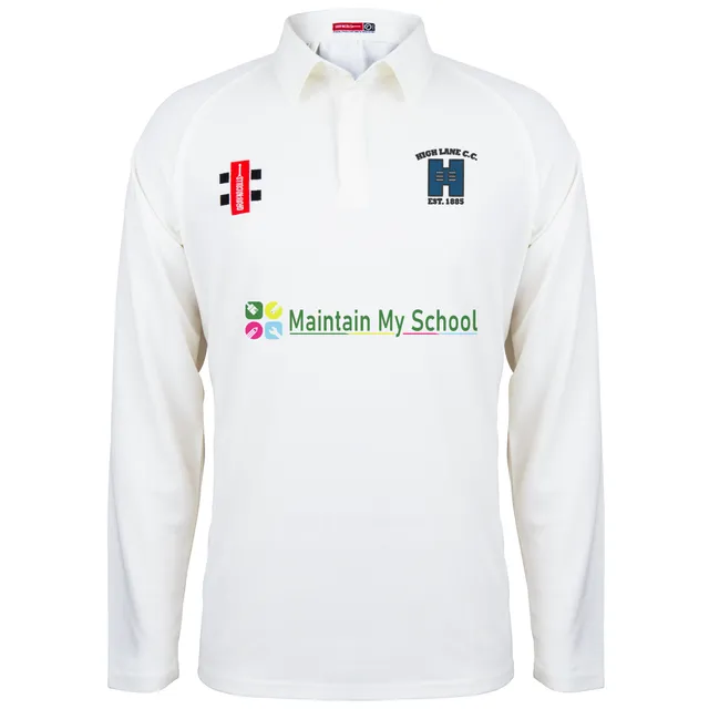 gray-nicolls-matrix-v2-maglia-cricket-manica-lunga-junior-high-lane-c-c-avorio image 1