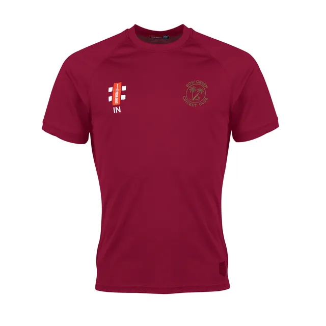 gray-nicolls-bow-green-cc-matrix-v2-t-shirt-s-s-senior-bordeaux image 1