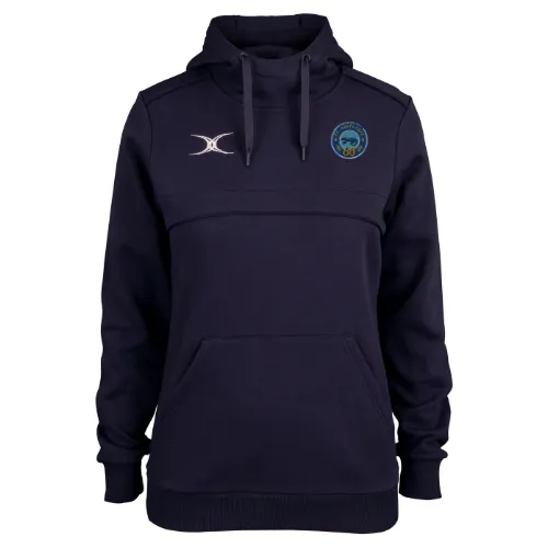 gilbert-rugby-st-neots-rfc-felpa-con-cappuccio-photon-donna-blu-navy image 1