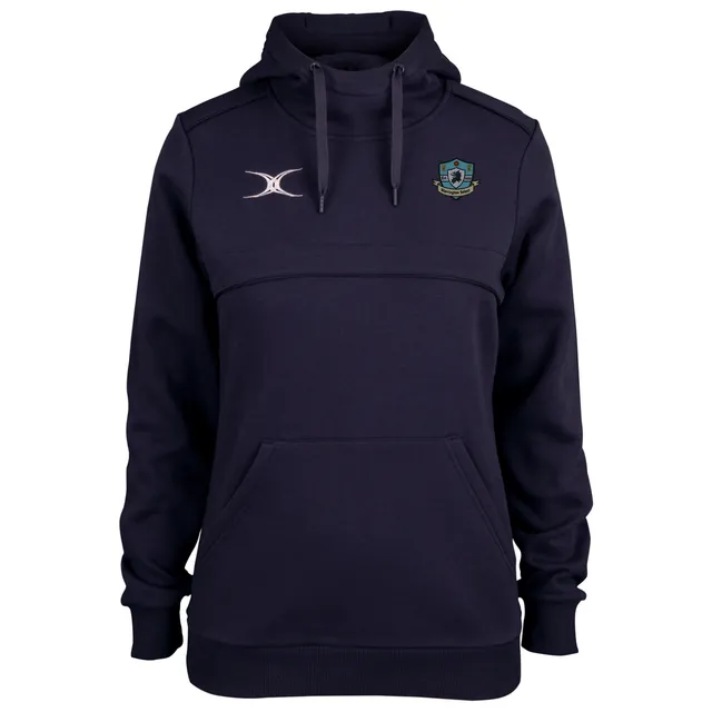 gilbert-rugby-warrington-select-rfc-photon-felpa-con-cappuccio-donna-blu-navy-sc image 1