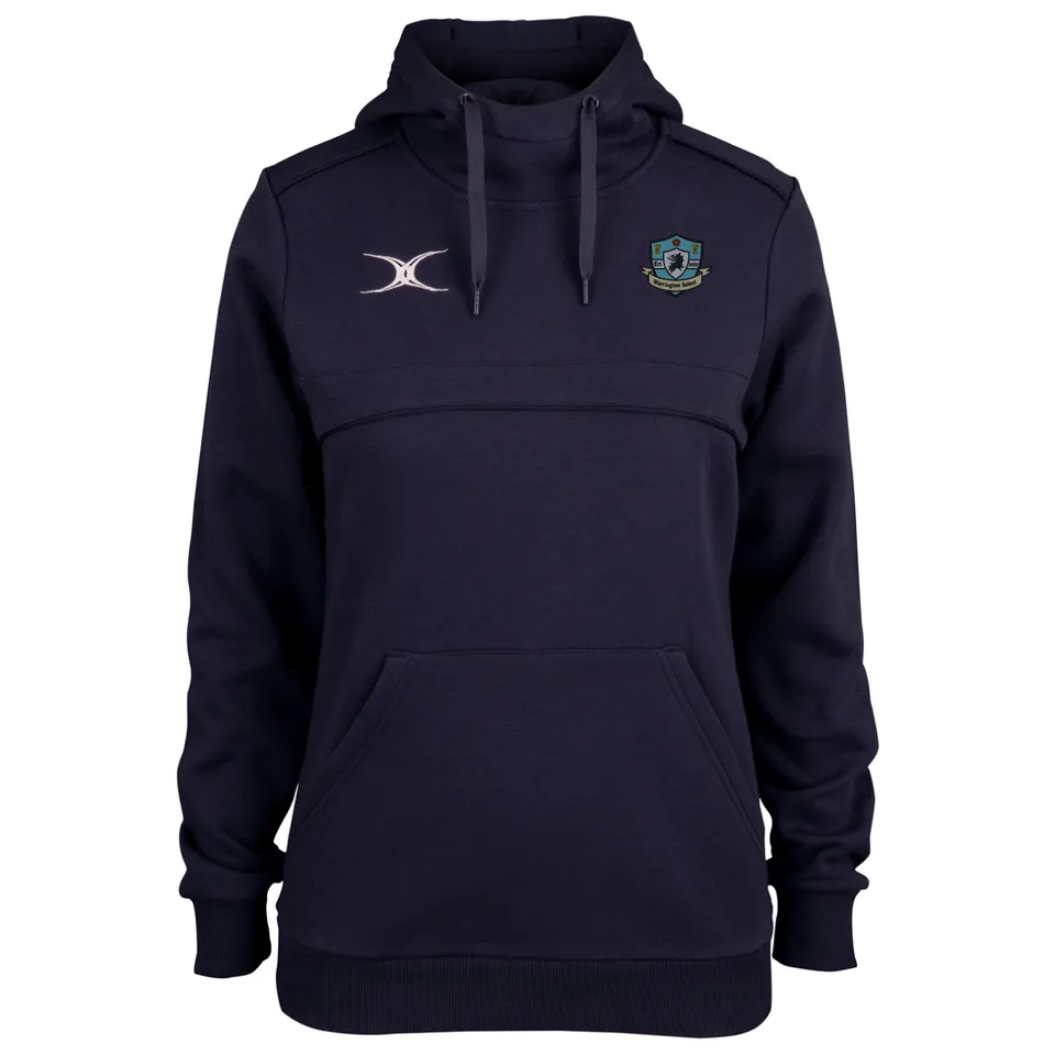 gilbert-rugby-warrington-select-rfc-photon-felpa-con-cappuccio-donna-blu-navy-sc image 1