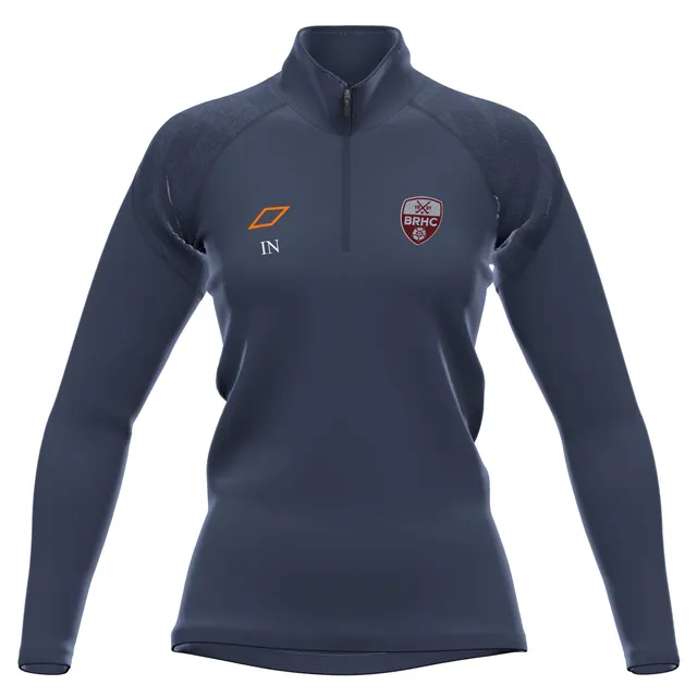 grays-ben-rhydding-hc-gts-1-4-zip-fleece-donna-blu-navy-pile-hockey image 1