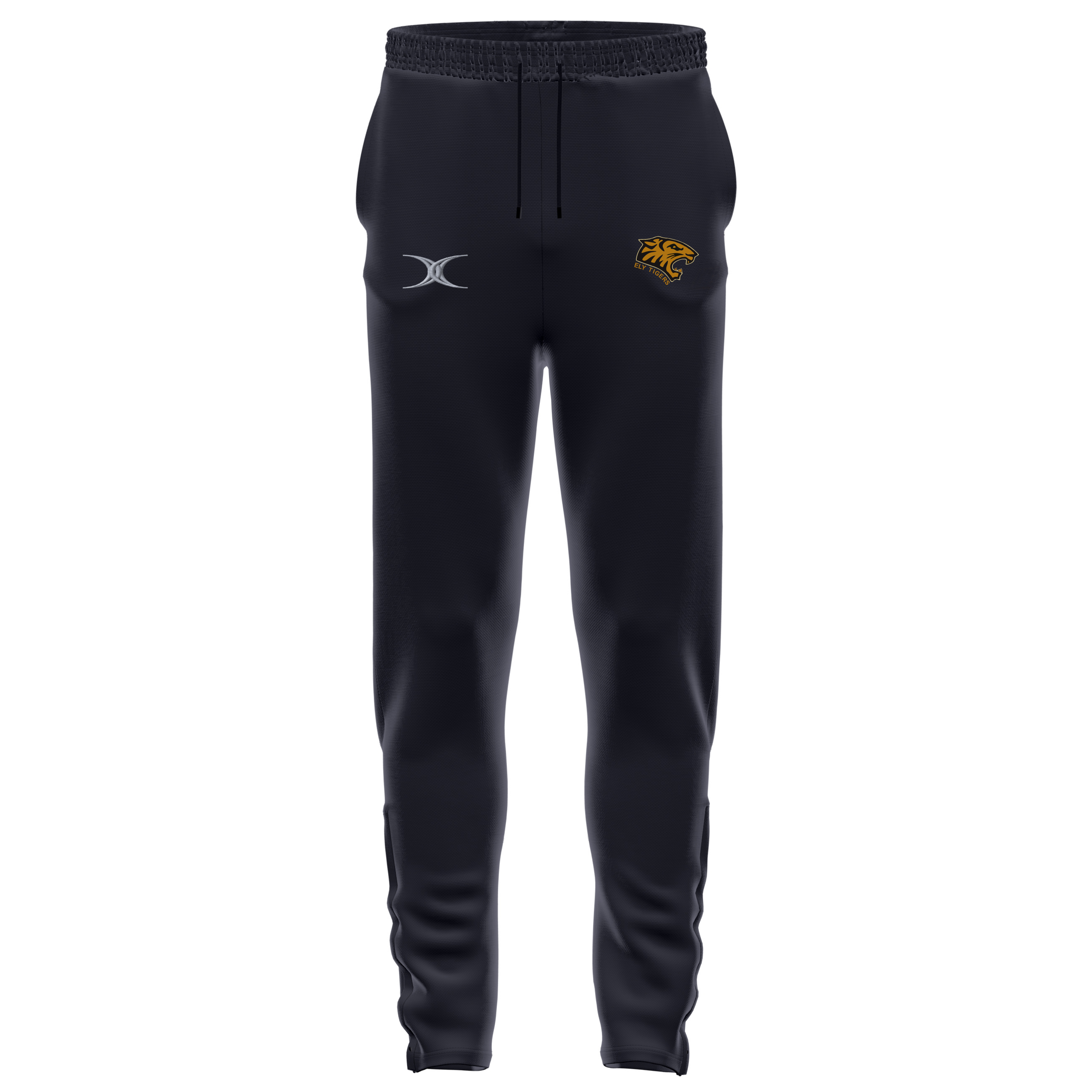 gilbert-rugby-ely-tigers-rfc-gts-pantaloni-training-uomo-senior-nero image 1