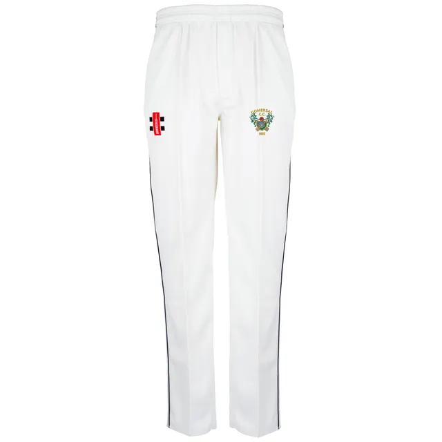 gray-nicolls-matrix-v2-pantaloni-cricket-senior-gomersal-cc-avorio-blu-navy image 1