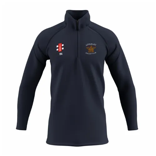 gray-nicolls-apperley-cc-junior-gts-1-4-zip-fleece-blu-navy-scuro image 1