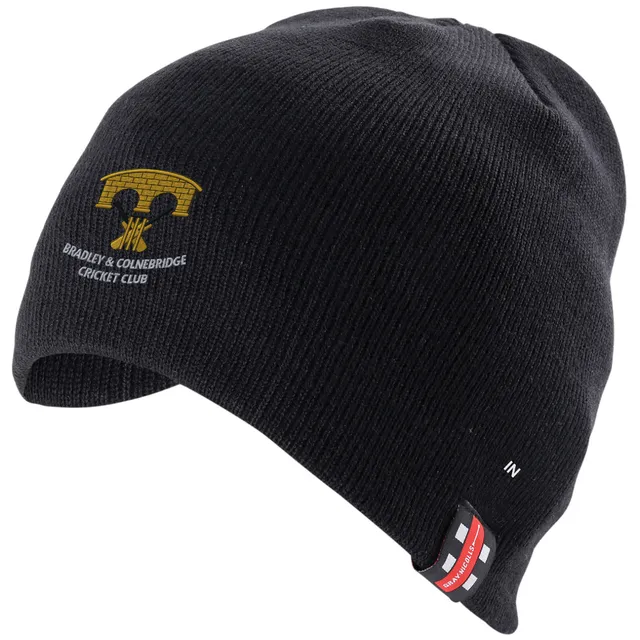 gray-nicolls-bradley-colnebridge-cc-beanie-cappello-cricket-adult-nero image 1
