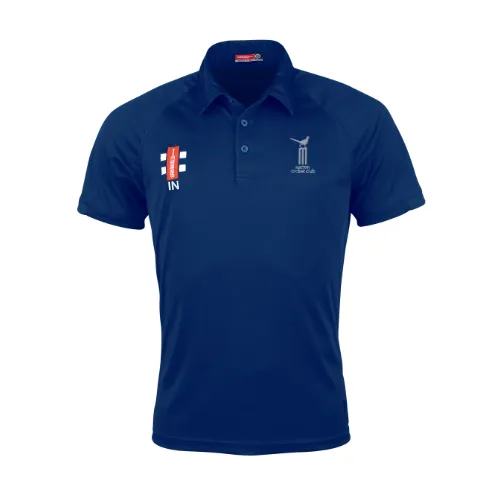 gray-nicolls-nacton-cc-polo-matrix-v2-manica-corta-blu-navy-junior image 1