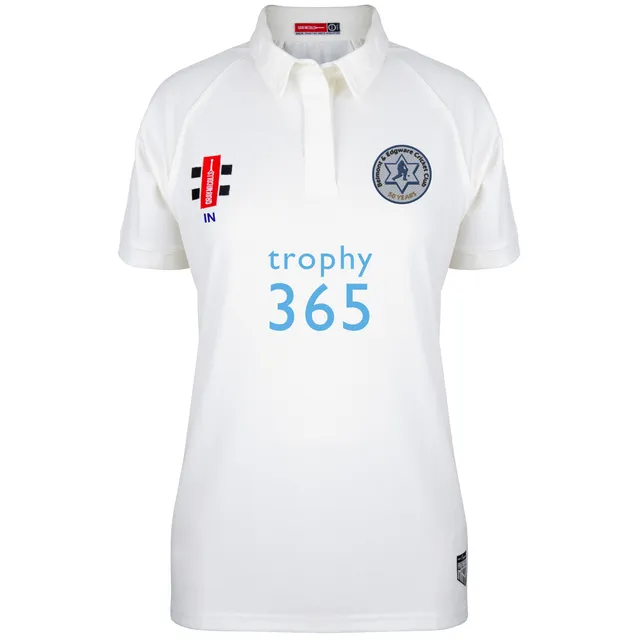 gray-nicolls-belmont-edgware-cc-donna-matrix-v2-maglia-s-s-avorio image 1