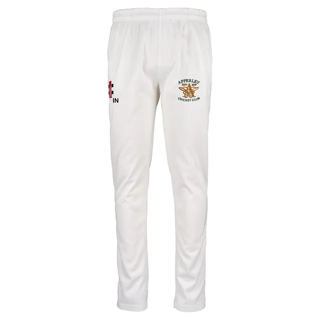gray-nicolls-apperley-cc-senior-pantaloni-cricket-matrix-slim-fit-ivory image 1