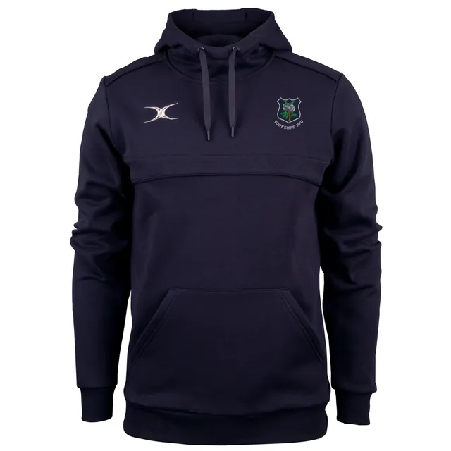 gilbert-rugby-yorkshire-pdg-photon-felpa-con-cappuccio-adulto-blu-navy-scuro image 1