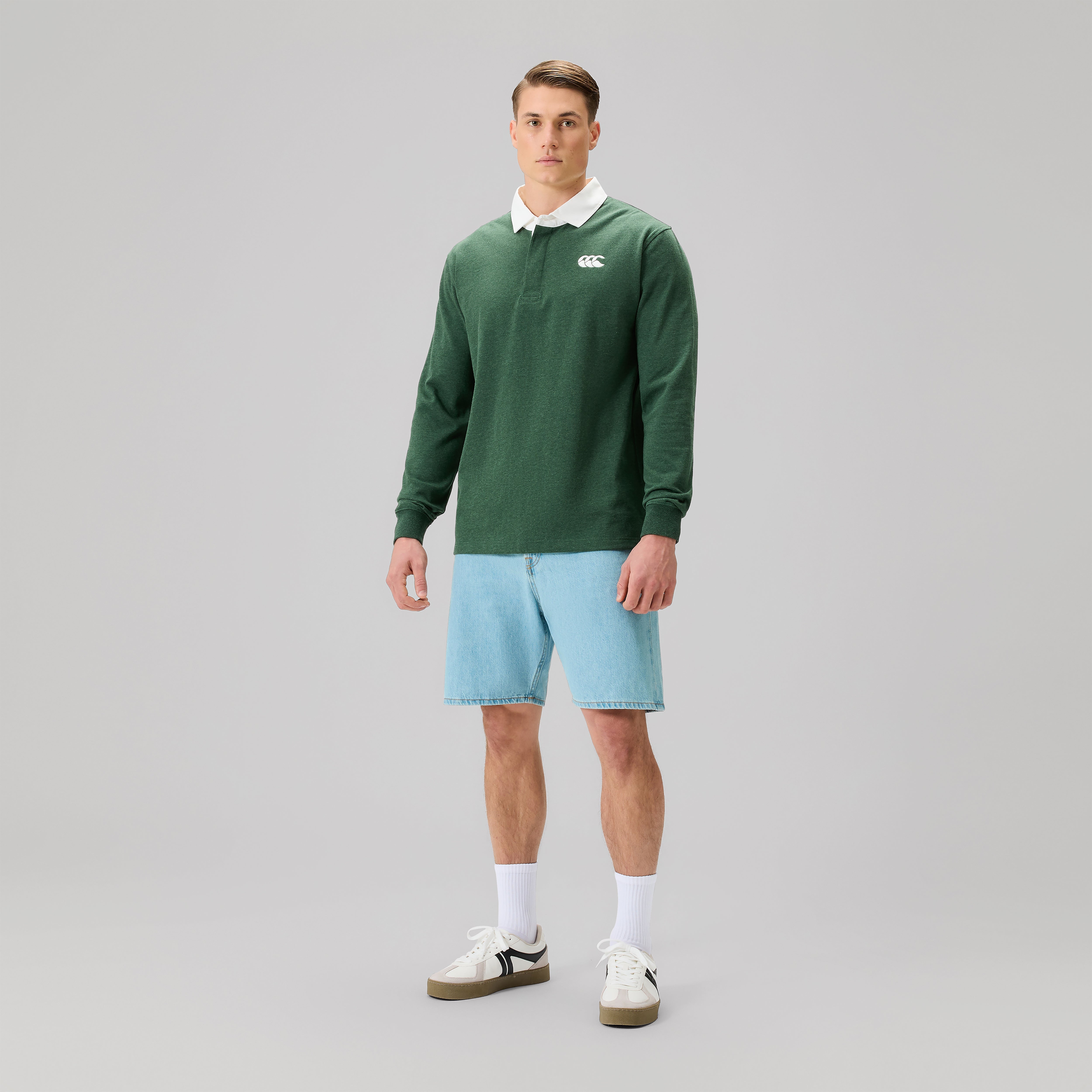 canterbury-fundamentals-maglia-rugby-uomo-verde image 1