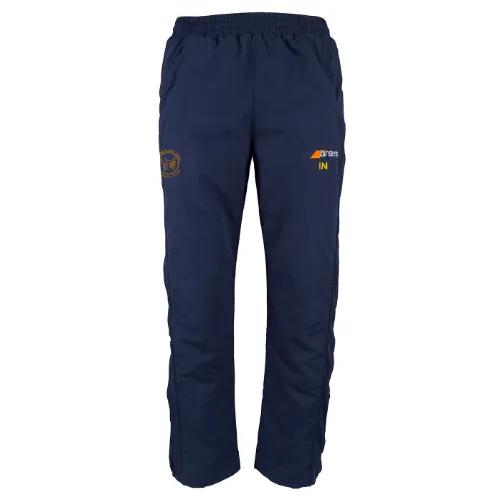 grays-mansfields-aztecs-junior-bambino-pantaloni-training-glide-blu-navy-con-zip image 1