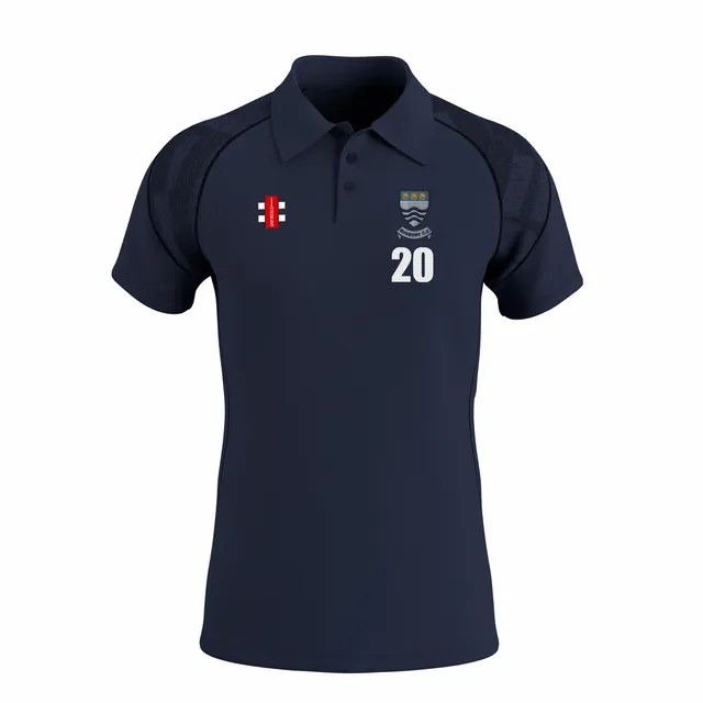 gray-nicolls-sunbury-cc-gts-polo-manica-corta-senior-blu-navy image 1