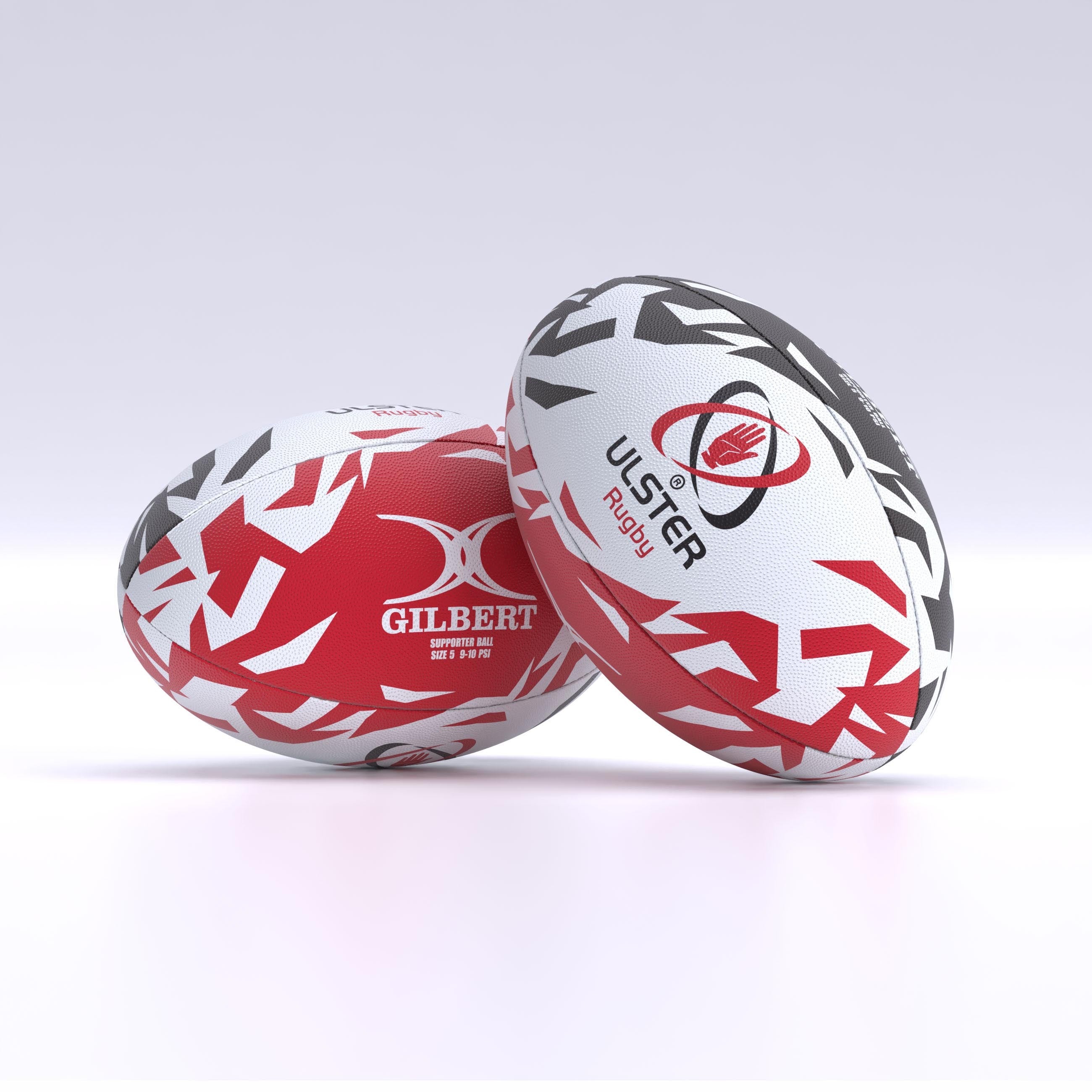 gilbert-rugby-pallone-ulster-supporter-misura-5 image 1