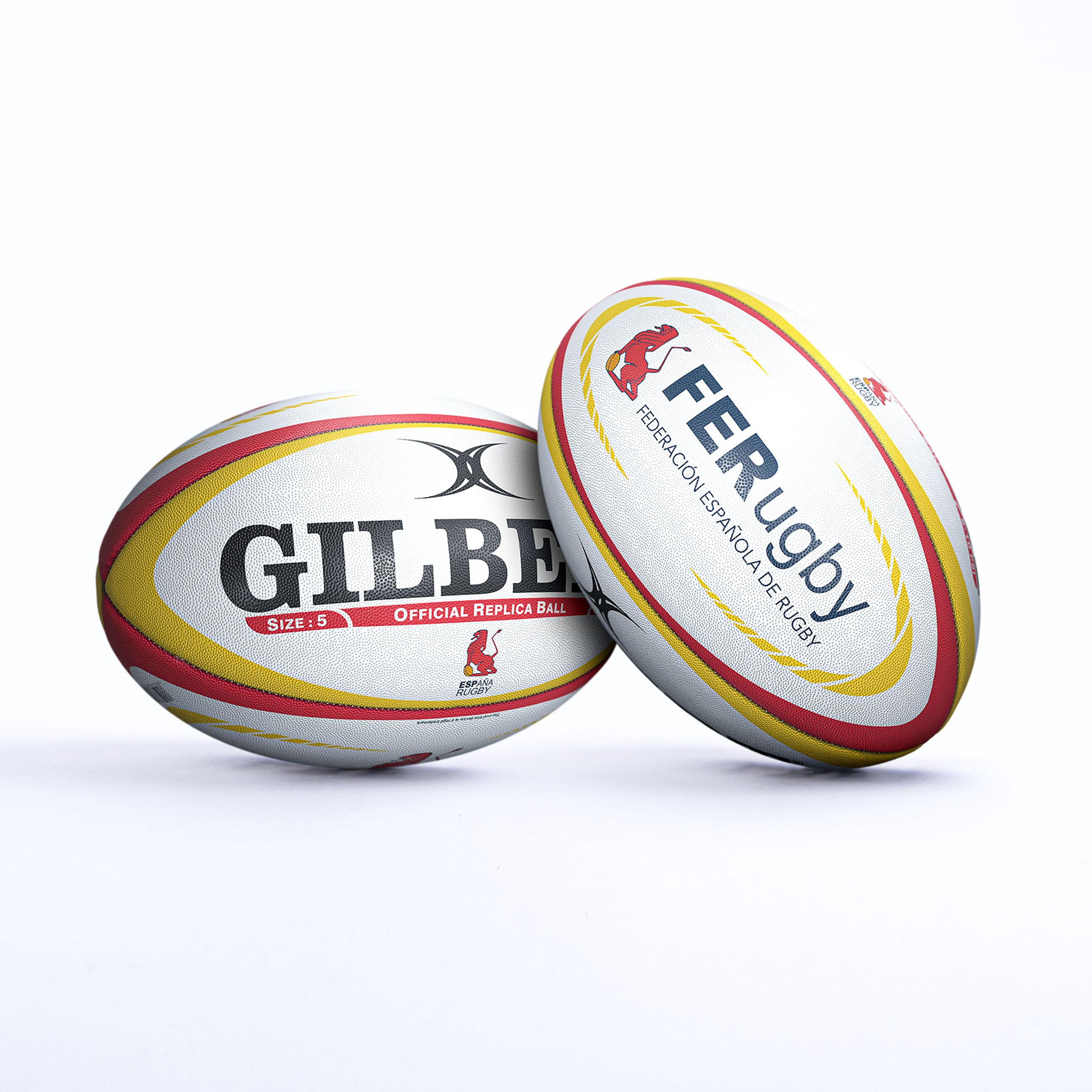 gilbert-spagna-replica-pallone-rugby-n-5 image 1
