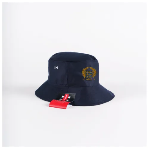 gray-nicolls-old-rutlishians-cc-senior-cappello-bucket-hat-nero-blu-navy-2025 image 1