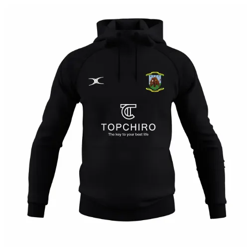gilbert-rugby-gts-hoodie-senior-health-sciences-university-rfc-nero image 1