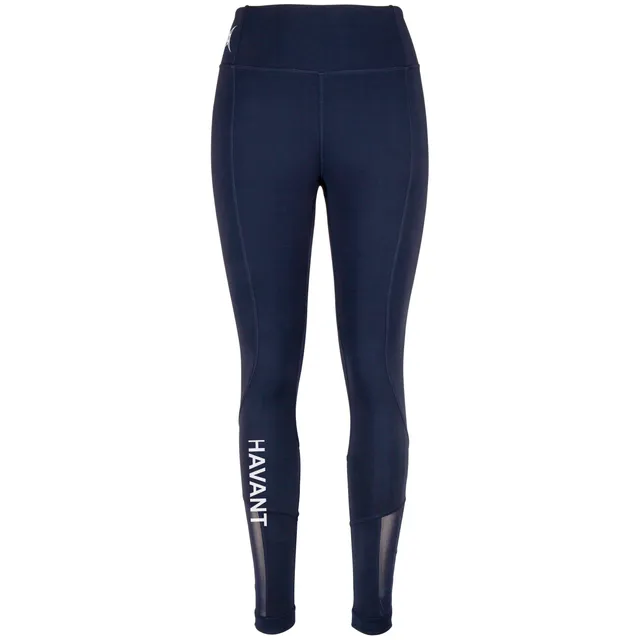 gilbert-rugby-havant-rfc-pro-synergie-legging-donna-blu-navy-scuro image 1