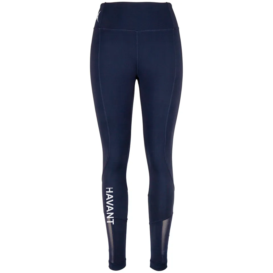 gilbert-rugby-havant-rfc-pro-synergie-legging-donna-blu-navy-scuro image 1