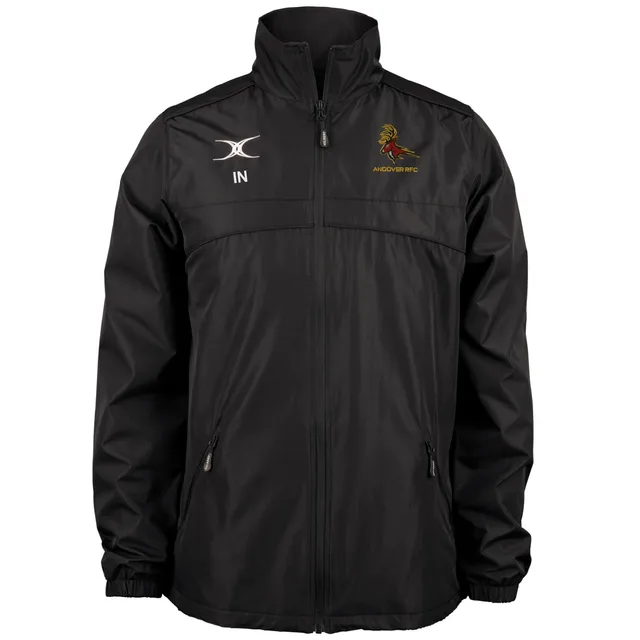 gilbert-rugby-andover-rfc-giacca-full-zip-photon-uomo-nera image 1