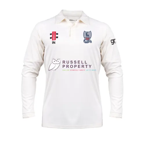 gray-nicolls-bishops-stortford-cc-maglia-gara-pro-performance-v3-manica-lunga-se image 1
