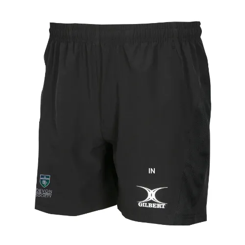gilbert-rugby-devon-referees-leisure-pantaloncini-uomo-neri image 1