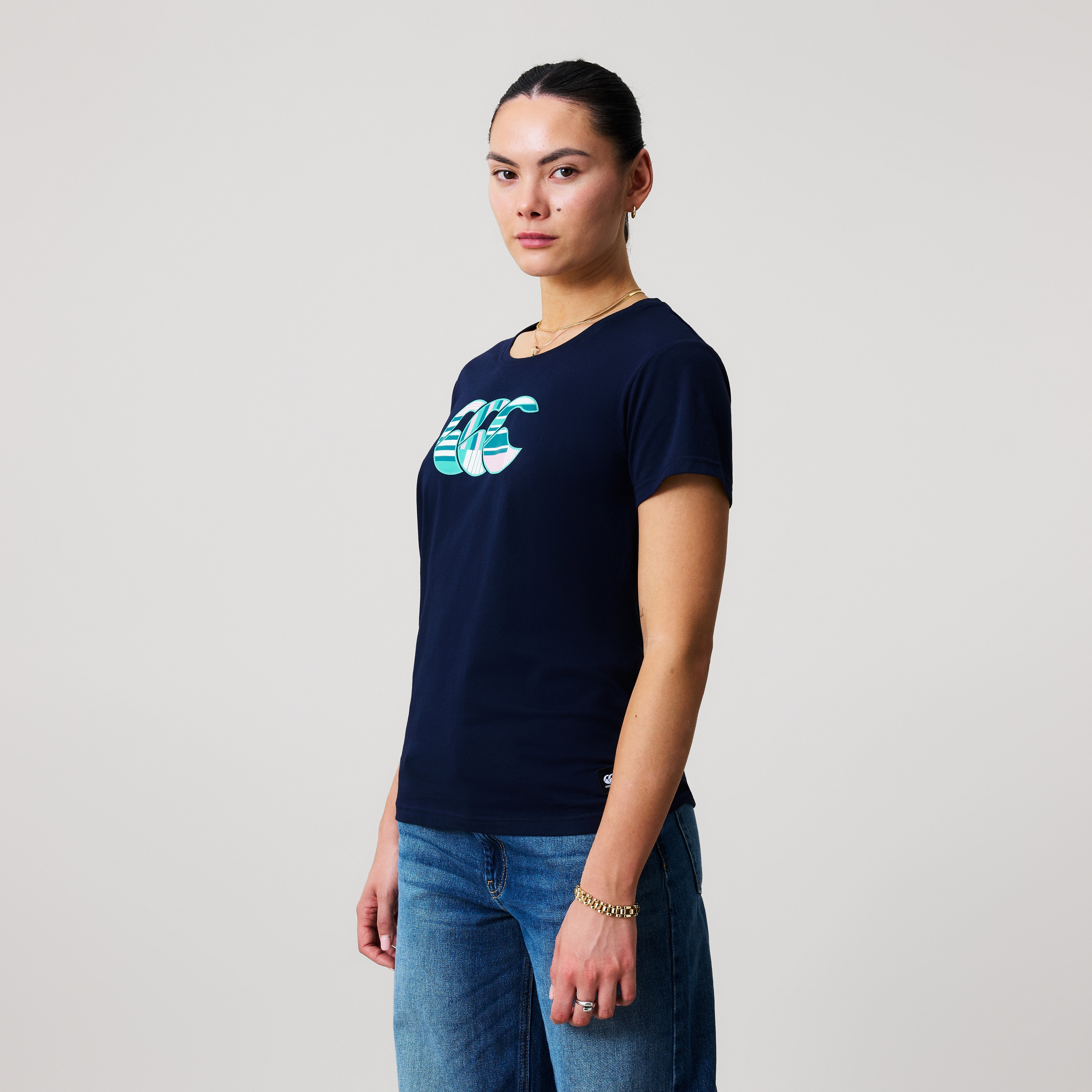 canterbury-uglies-logo-tee-donna-navy image 4
