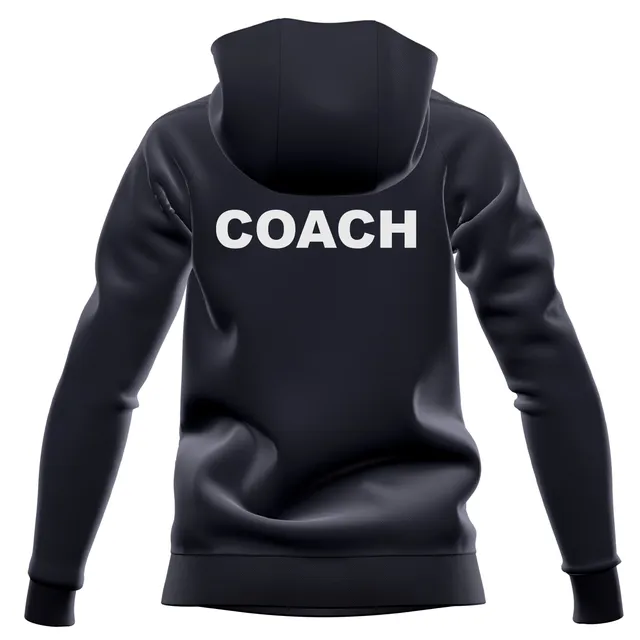 grays-gts-felpa-con-cappuccio-nera-mid-somerset-hc-donna-coaches image 1
