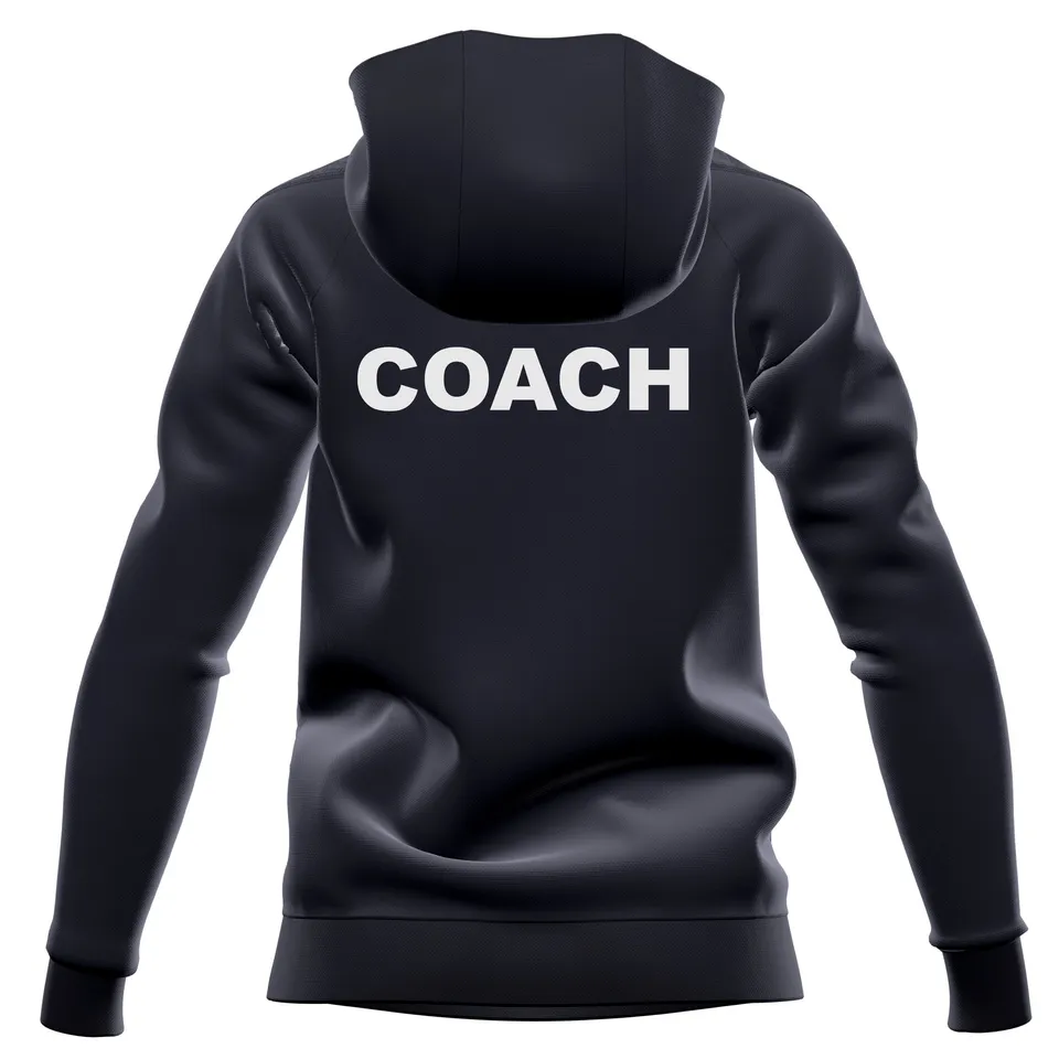 grays-gts-felpa-con-cappuccio-nera-mid-somerset-hc-donna-coaches image 1