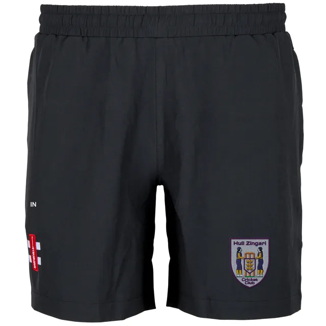 gray-nicolls-hull-zingari-cc-senior-pantaloncini-velocity-neri image 1