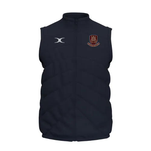 gilbert-rugby-gts-gilet-bodywarmer-senior-dark-navy-southwell-rufc image 1