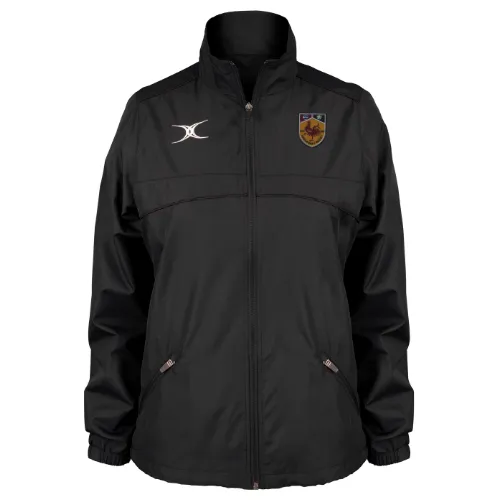 gilbert-rugby-harrogate-rufc-ladies-photon-giacca-full-zip-nera image 1