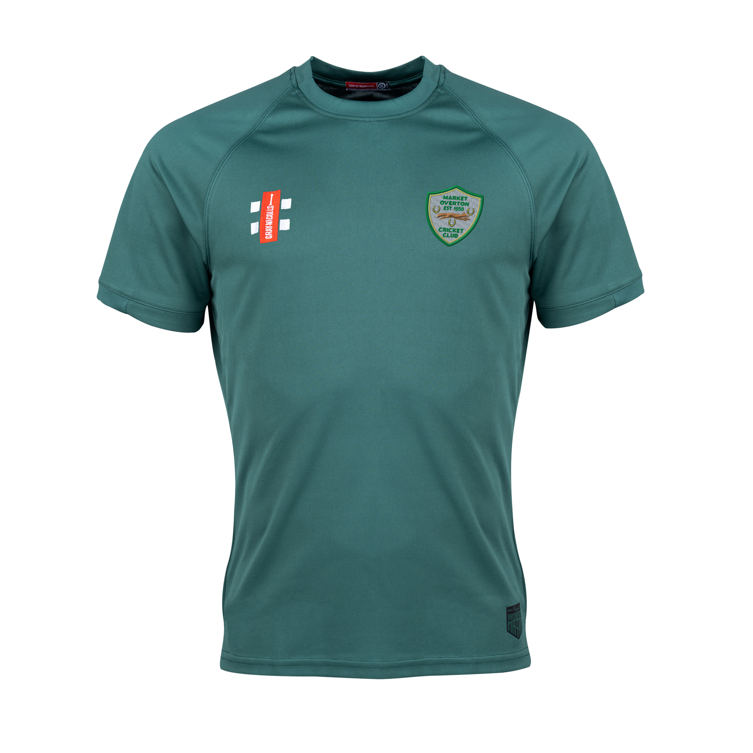 gray-nicolls-matrix-v2-t-shirt-manica-corta-junior-green-market-overton-cc image 1