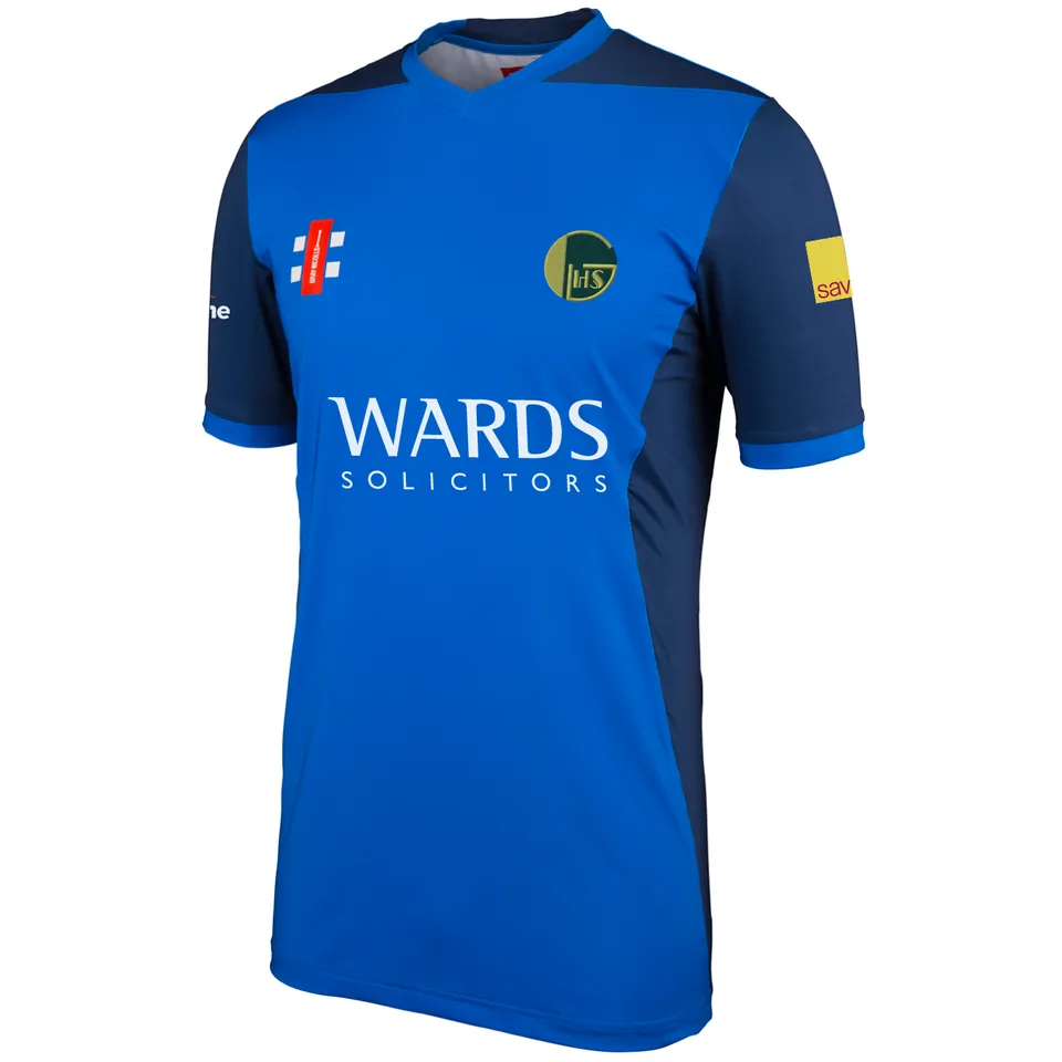 gray-nicolls-golden-hill-cc-senior-maglia-t20-manica-corta-pro-performance-royal image 1