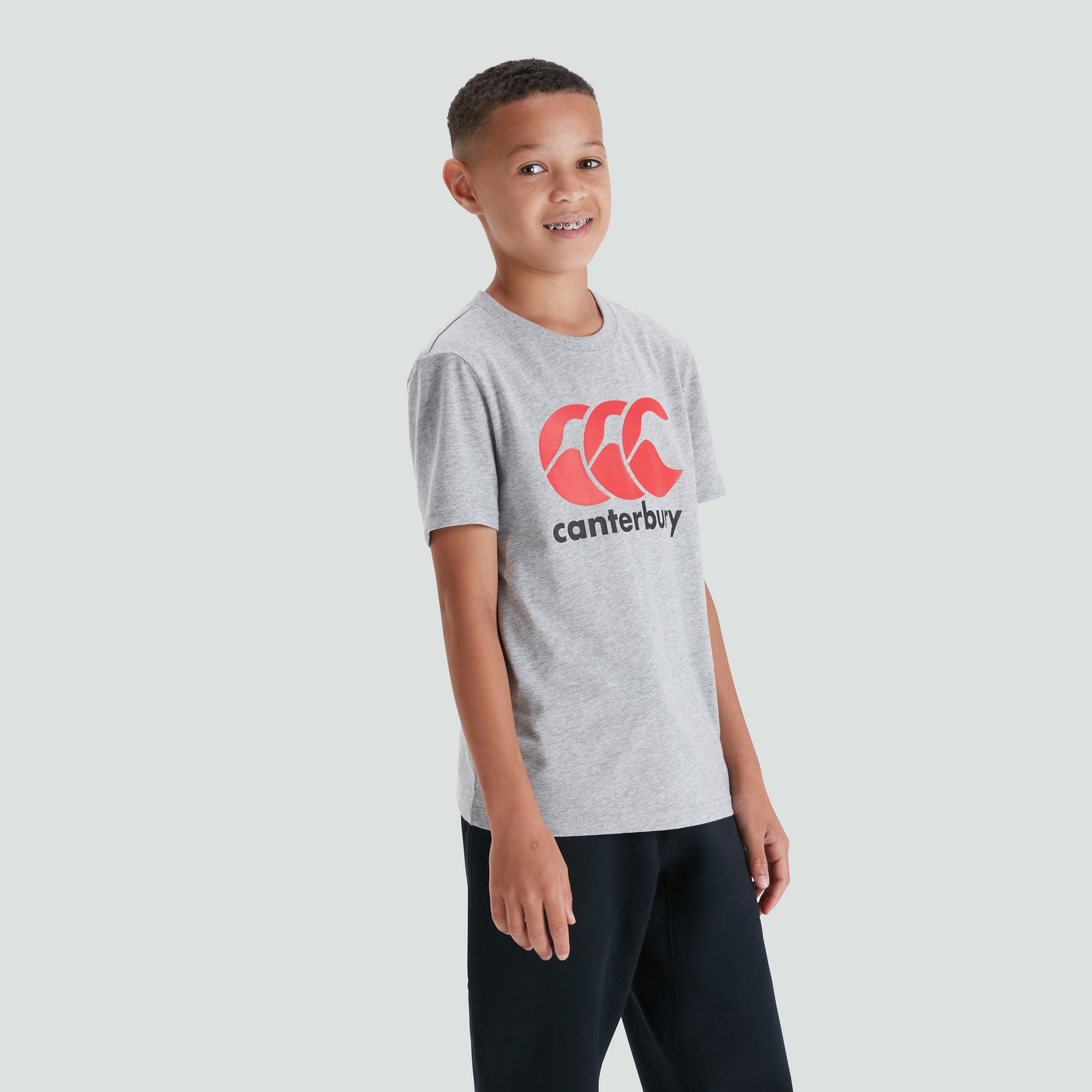 canterbury-junior-ccc-logo-tee-grey-unisex-t-shirt-cotone-rugby image 3