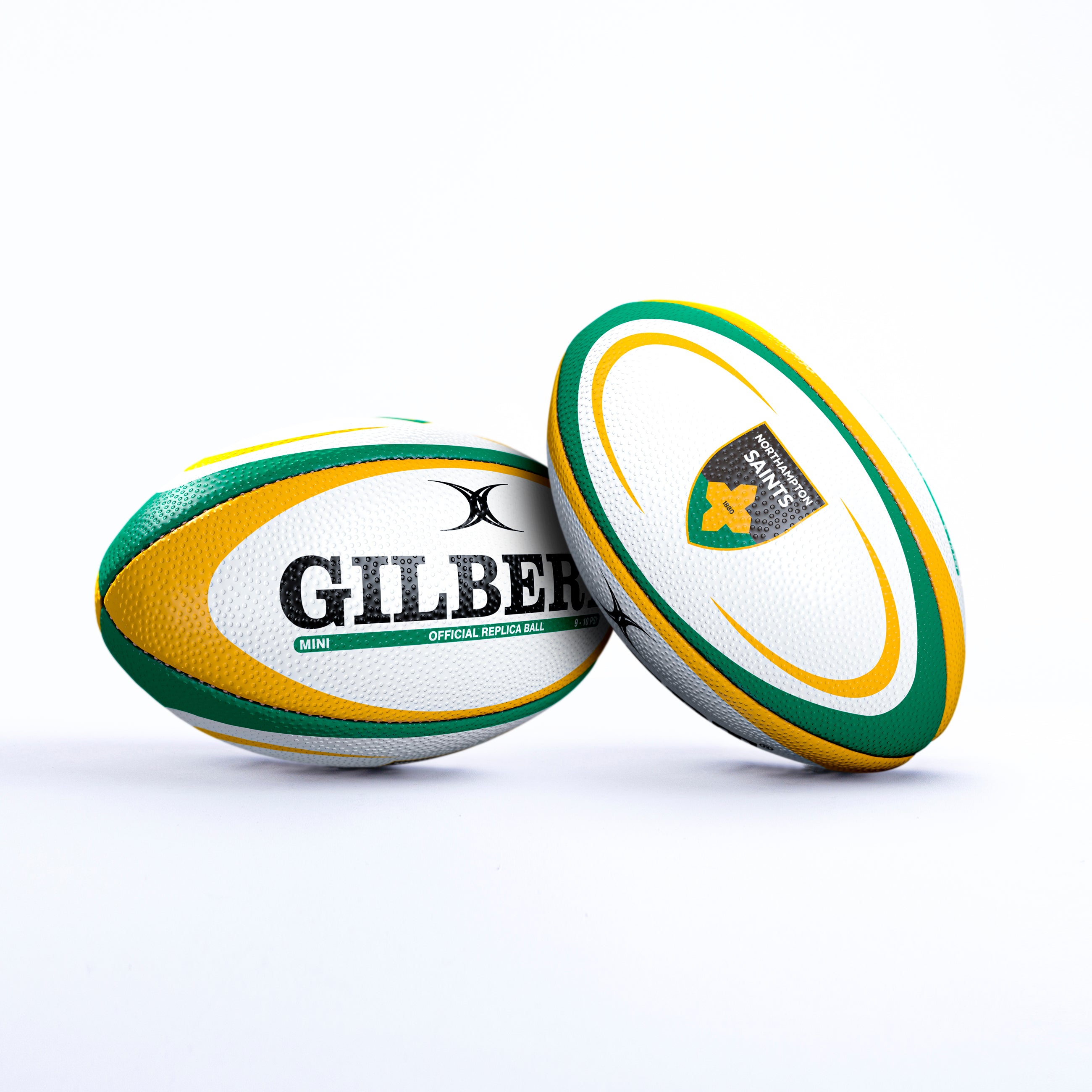 gilbert-rugby-northampton-saints-replica-ball-pallone-replica image 1
