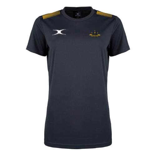 gilbert-rugby-crowthorne-rfc-t-shirt-photon-ii-senior-manica-corta-nera image 1