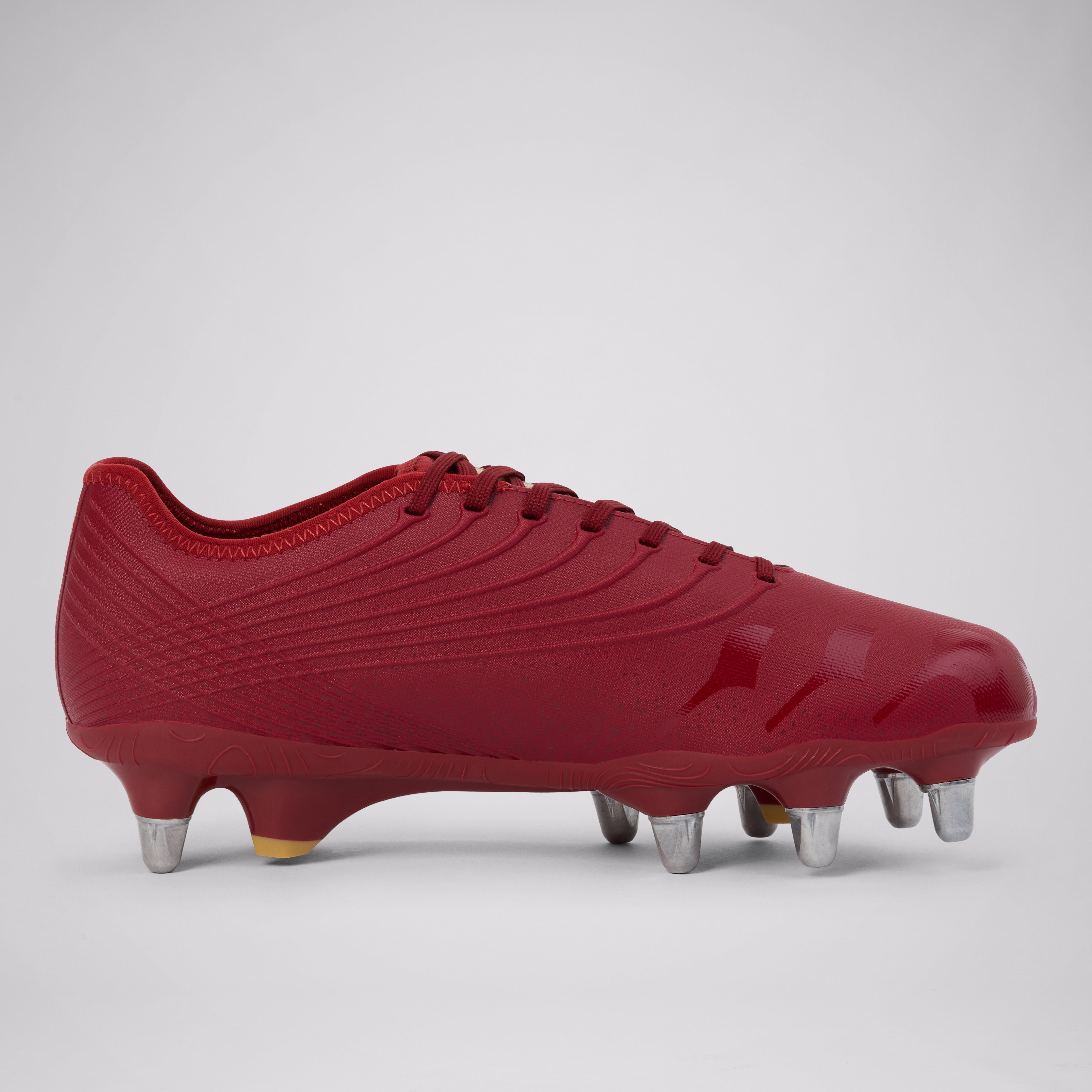 canterbury-stampede-ground-break-pro-soft-ground-scarpe-rugby-rosse image 2