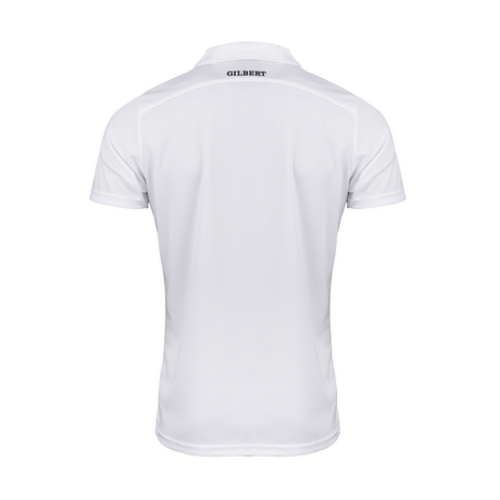 gilbert-rugby-havant-rfc-senior-photon-ii-polo-manica-corta-bianco image 2