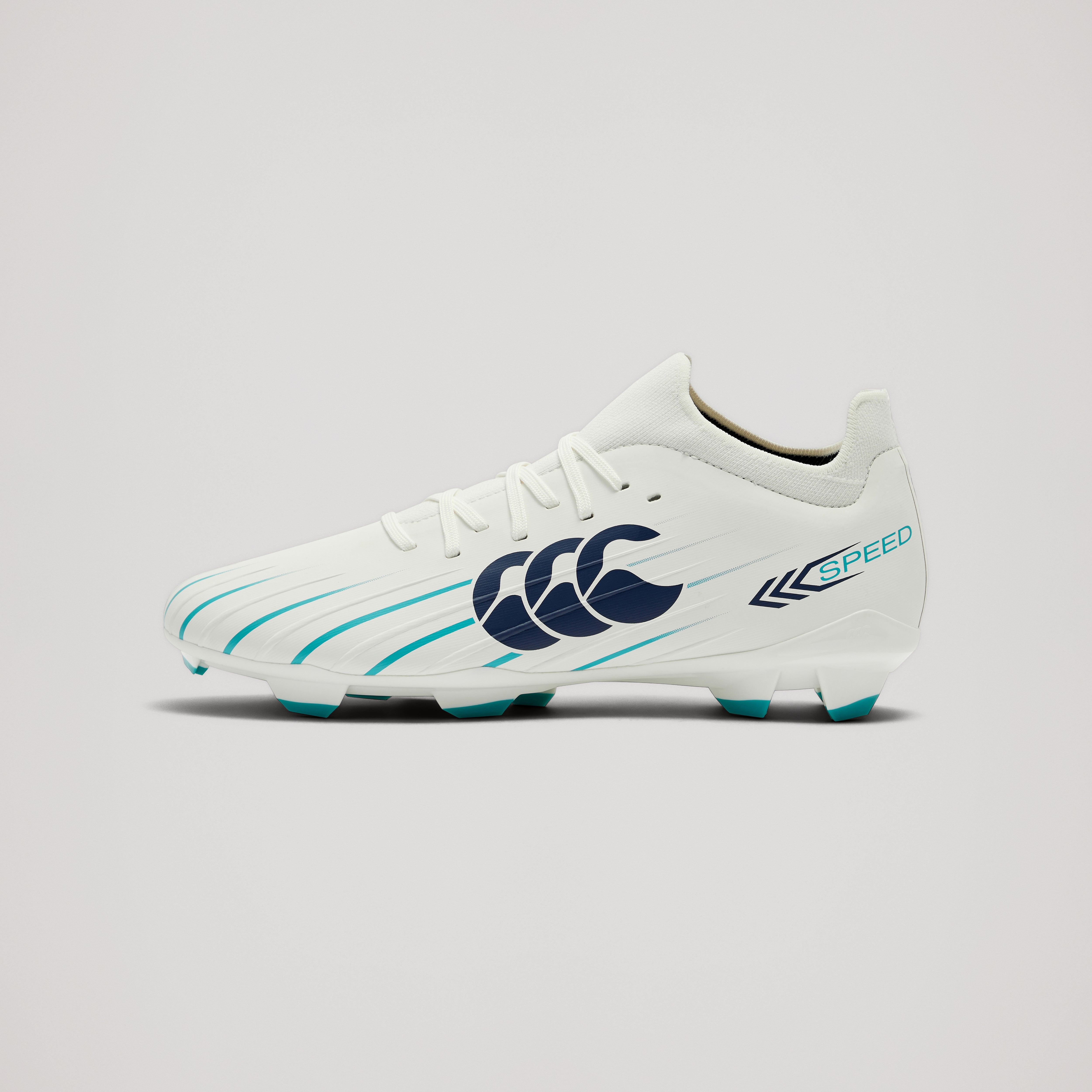 canterbury-speed-falcon-2-0-pro-firm-ground-adulto-bianco-scarpe-rugby-veloci image 1