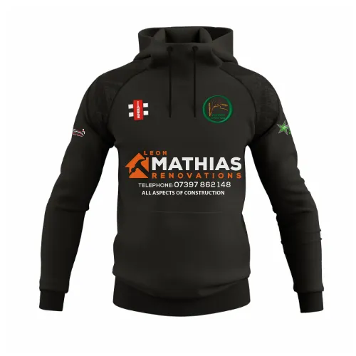 gray-nicolls-st-ishmaels-cc-senior-gts-felpa-con-cappuccio-nera image 1