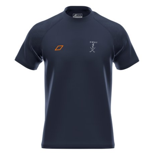 grays-newcastle-medics-hc-gts-maglia-allenamento-manica-corta-senior-blu-navy image 1