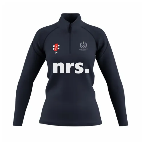gray-nicolls-royal-high-corstorphine-cc-gts-1-4-zip-fleece-donna-blu-navy-scuro image 1