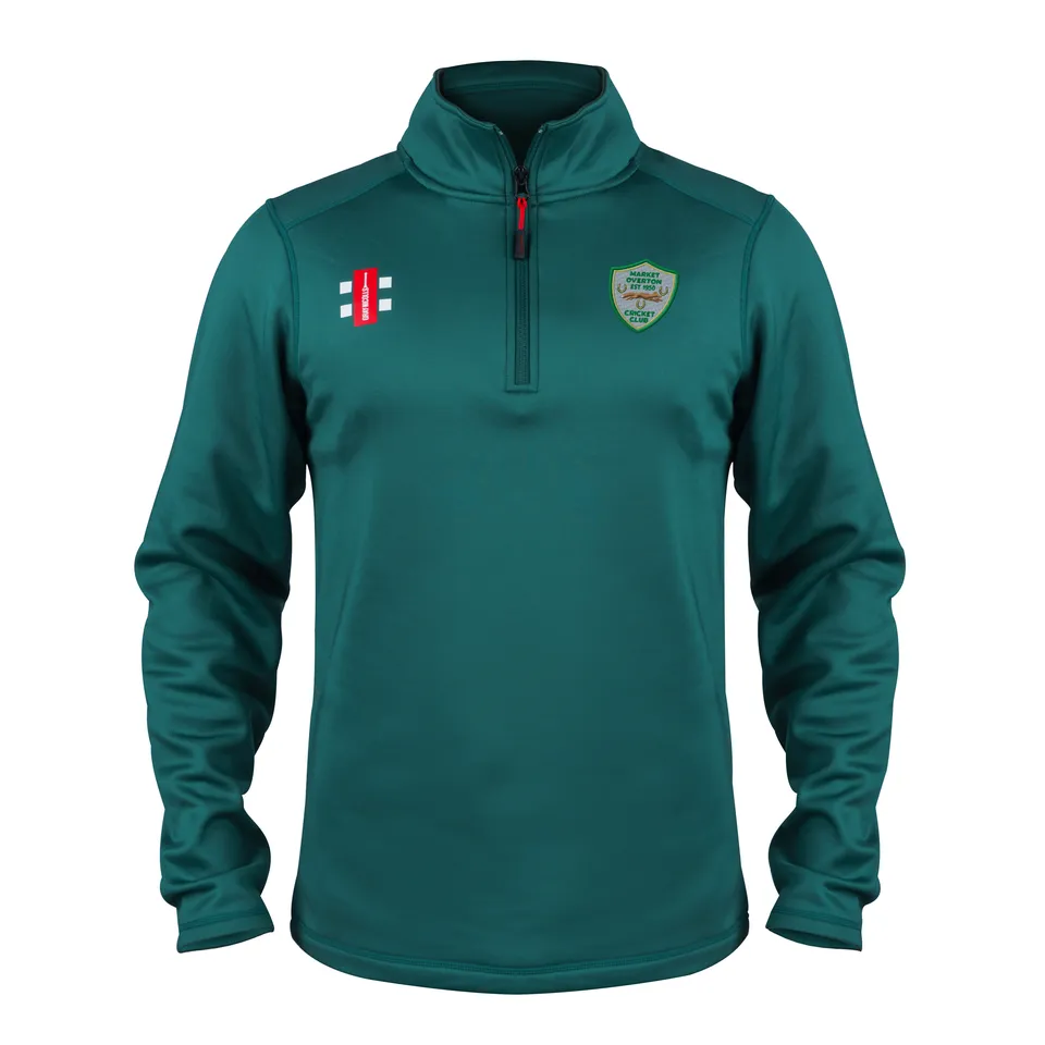 gray-nicolls-storm-junior-felpa-pile-cricket-bambino-verde-market-overton-cc image 1