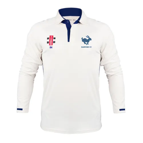 gray-nicolls-pro-performance-v3-camicia-cricket-manica-lunga-barford-cc-senior-a image 1