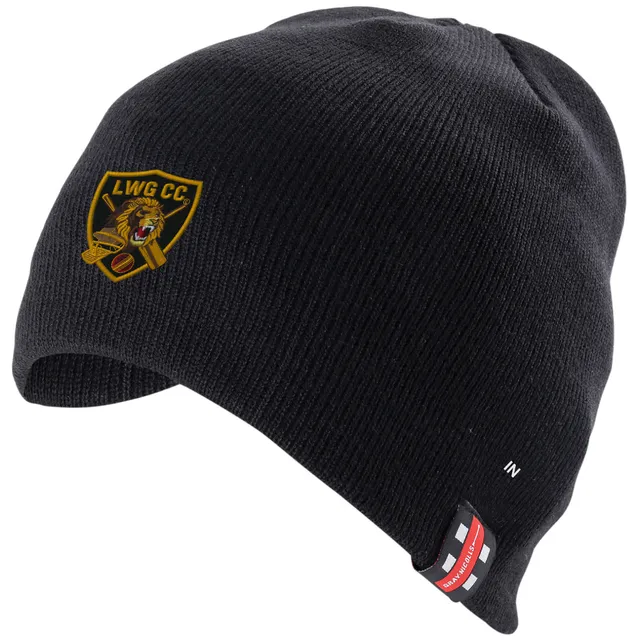 gray-nicolls-luton-women-girls-cricket-club-cappello-beanie-adulto-nero image 1