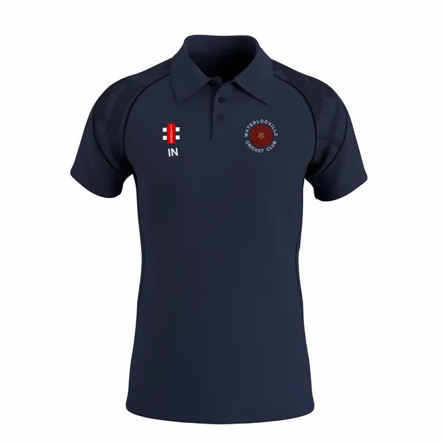 gray-nicolls-waterlooville-gts-polo-manica-corta-senior-blu-navy-scuro image 1